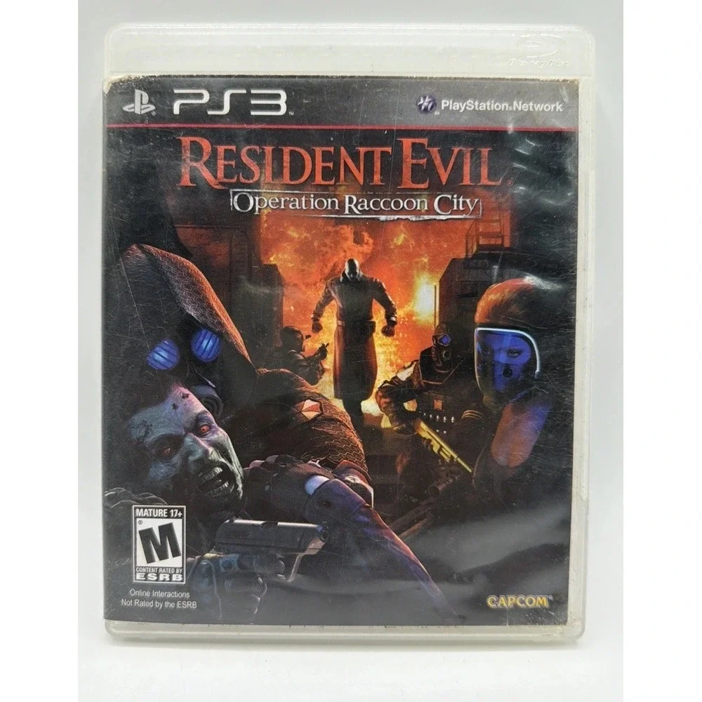 Resident Evil Operation Raccoon City Playstation 3 PS3 Complete Fast Shipping